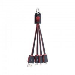 USB Hubs & Cables  - Parma 3n1 Light Up Charge Cable - 100 cm