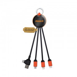 USB Hubs & Cables  - Atesso II LED Charge Cable