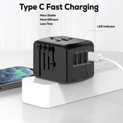 Travel Accessories  - Matera USB Type-C Travel Adaptor