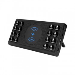 Power Banks  - Oatley Light-up Wireless Power Bank 8,000 mAh