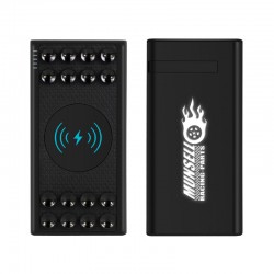 Power Banks  - Oatley Light-up Wireless Power Bank 8,000 mAh