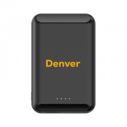 Power Banks  - Denver Magnetic Wireless Power Bank - 5 Watt