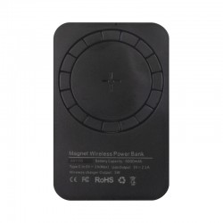 Power Banks  - Denver Magnetic Wireless Power Bank - 15 Watt