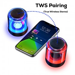 Wired & Bluetooth Speakers  - Rochford LED Bluetooth Speaker