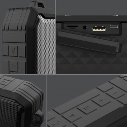 Wired & Bluetooth Speakers  - Austin Waterproof Wireless Speaker