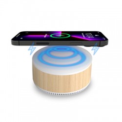 Wired & Bluetooth Speakers  - Hampton 15W Wireless Charging Speaker