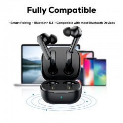 Wired & Bluetooth Headphones  - Elkins Active Noise Cancelling TWS Earbuds