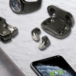 Wired & Bluetooth Headphones  - Aria T6S PRO ANC Wireless Earbuds