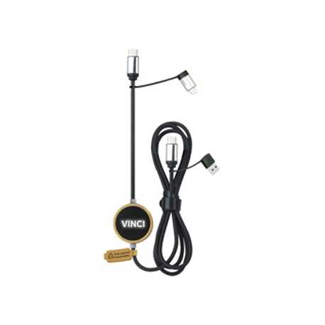 USB Hubs & Cables  - Vinci LED Data Charge Cable