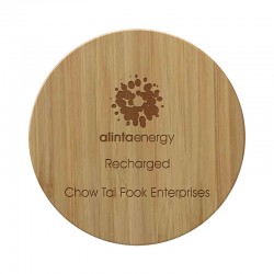 Phone & Tablet Chargers  - Hamilton Wireless Bamboo Fast Charger (15 Watt)