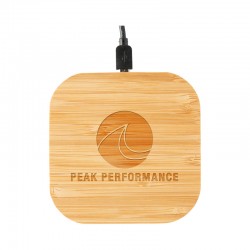 Phone & Tablet Chargers  - Nelson Wireless Bamboo Fast Charger (10 Watt)