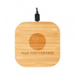 Phone & Tablet Chargers  - Nelson Wireless Bamboo Fast Charger (15 Watt)
