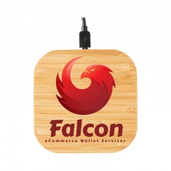 Phone & Tablet Chargers  - Nelson Wireless Bamboo Fast Charger (15 Watt)