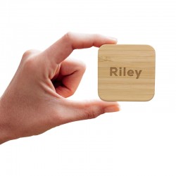Phone & Tablet Chargers  - Riley Magnetic Bamboo Charger