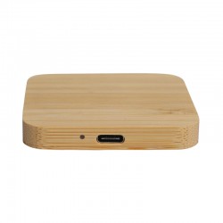 Phone & Tablet Chargers  - Riley Magnetic Bamboo Charger