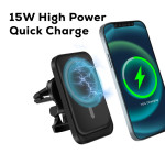 Phone &amp; Tablet Chargers - Rover Magnetic 15W Wireless Car Charger
