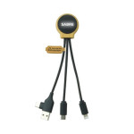 USB Hubs &amp; Cables - Sabre LED Charge Cable