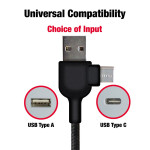 USB Hubs &amp; Cables - Sabre LED Charge Cable