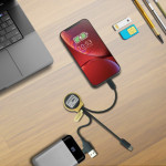 USB Hubs &amp; Cables - Sabre LED Charge Cable
