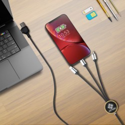 USB Hubs & Cables  - Vico LED Charge Cable