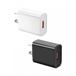 Phone & Tablet Chargers  - Timms Fast USB Wall Charger (QC3.0, 18 Watt)