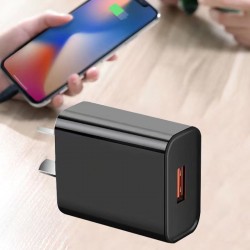 Phone & Tablet Chargers  - Timms Fast USB Wall Charger (QC3.0, 18 Watt)