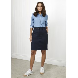 Ladies Corporate Shirts  - Ladies Lawson Chino Skirt