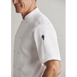 Hospitality & Medical  - Mens Zest S/S Chef Jacket