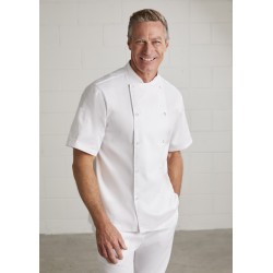 Hospitality & Medical  - Mens Zest S/S Chef Jacket