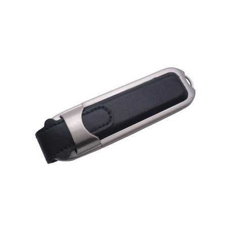 Flash Drives  - Metal Leather Flash Drive 4GB - 32GB