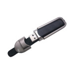Flash Drives  - Metal Leather Flash Drive 4GB - 32GB