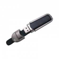 Flash Drives  - Metal Leather Flash Drive 4GB - 32GB