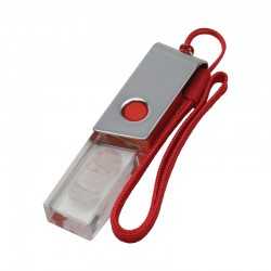 Flash Drives - 3D Crystal Swivel Flash Drive 4GB - 32GB