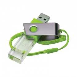 Flash Drives - 3D Crystal Swivel Flash Drive 4GB - 32GB