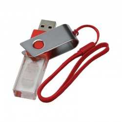 Flash Drives - 3D Crystal Swivel Flash Drive 4GB - 32GB