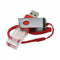 Flash Drives - 3D Crystal Swivel Flash Drive 4GB - 32GB