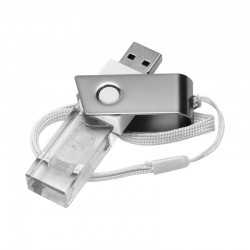 Flash Drives - 3D Crystal Swivel Flash Drive 4GB - 32GB