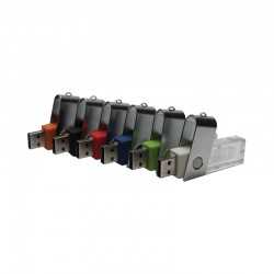 Flash Drives - 3D Crystal Swivel Flash Drive 4GB - 32GB