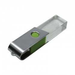 Flash Drives - 3D Crystal Swivel Flash Drive 4GB - 32GB