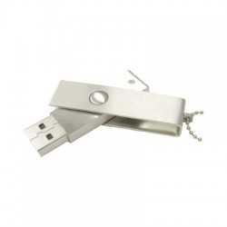 Flash Drives  - Slim Brushed Swivel Drive 4GB - 32GB