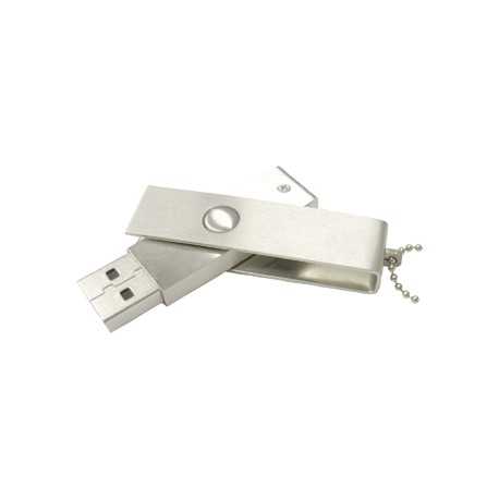 Flash Drives  - Slim Brushed Swivel Drive 4GB - 32GB