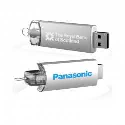 Flash Drives  - Pavo Twist Metal Flash Drive 4GB - 64GB