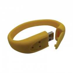Flash Drives  - Gigi Silicone Wrist Band 4GB - 32GB