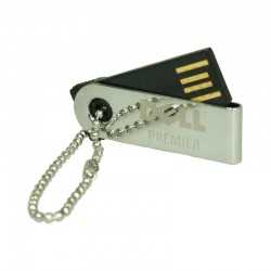 Flash Drives  - Micro Metal Swivel Flash Drive 4GB - 32GB