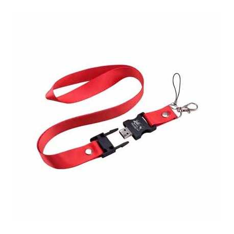 Flash Drives  - USB Lanyard Flash Drive 4GB - 32GB