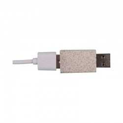 USB Accessories  - USB Data Blocker Eco - Wheat Straw