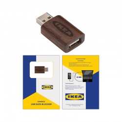 USB Accessories  - USB Data Blocker Wood