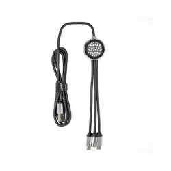 USB Hubs & Cables  - Trent 3n1 Light Up Cable - 70 cm