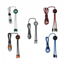 USB Hubs & Cables  - Trent 3n1 Light Up Cable - 70 cm
