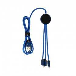 USB Hubs & Cables  - Trent 3n1 Light Up Cable - 70 cm